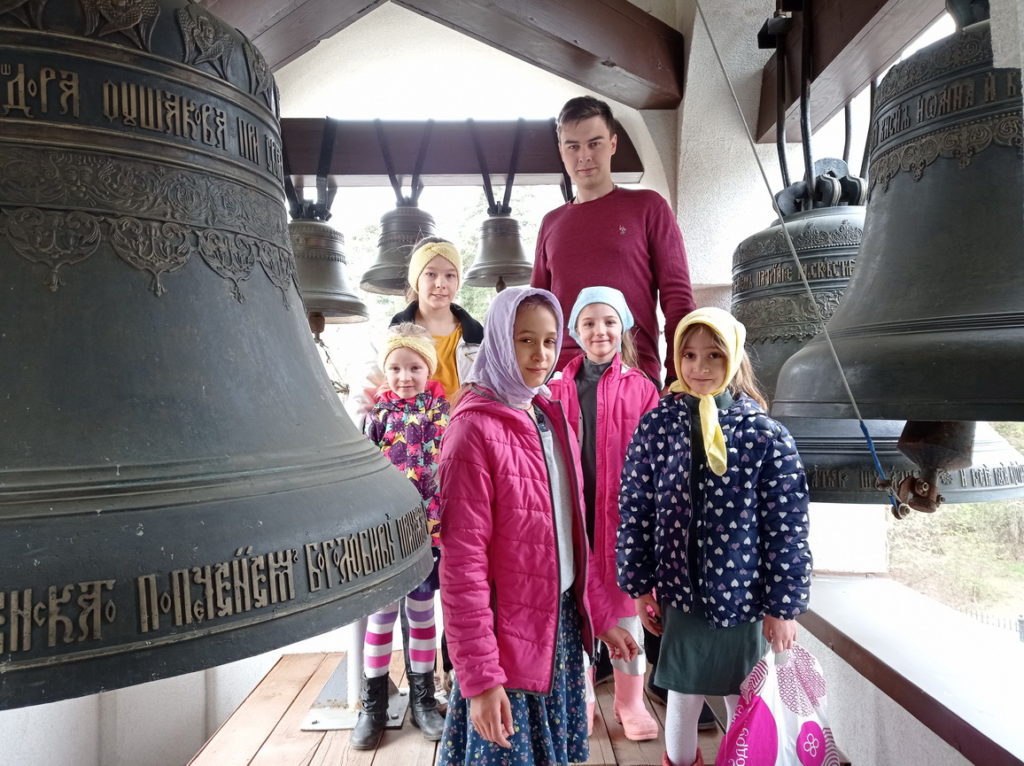 Мастер-класс по колокольному звону в храме праведного Феодора (Ушакова) в Купавне