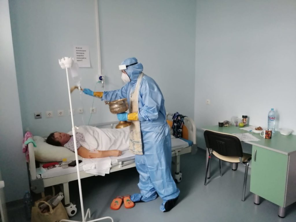 Посещение пациентов больницы в Саввино