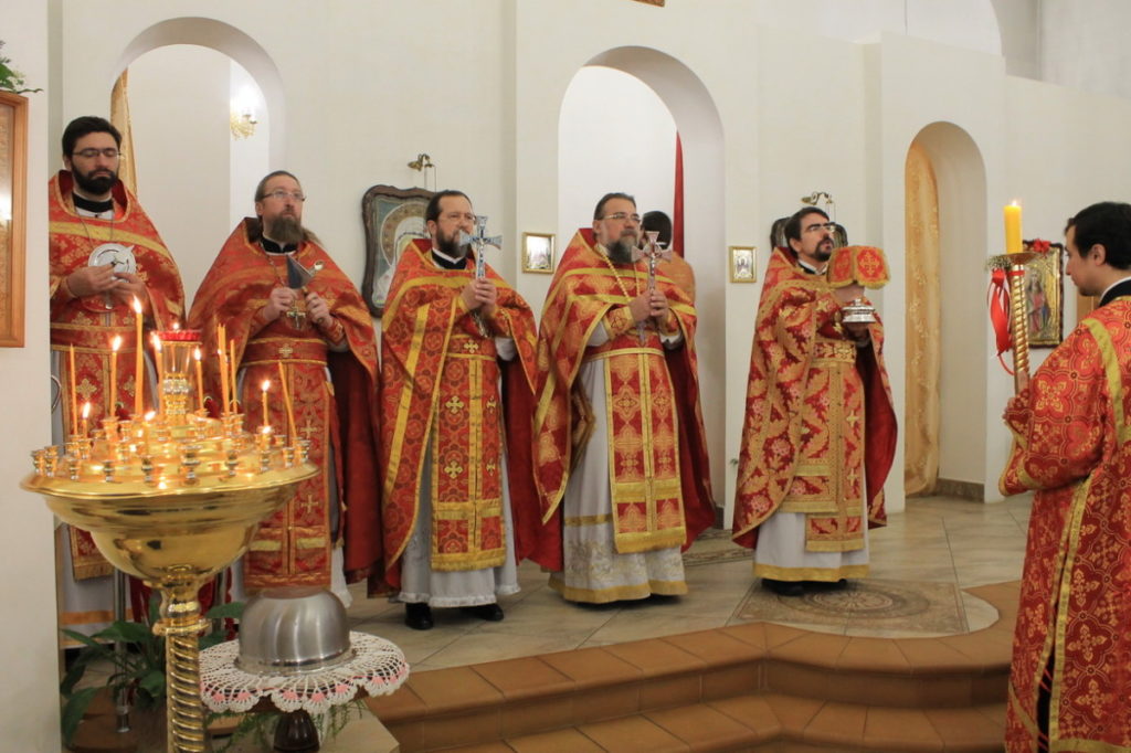 Престольный праздник в Екатерининском храме
