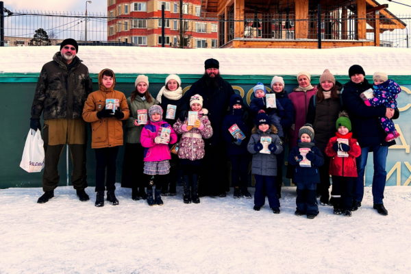 Поздравление многодетных семей в Федурново