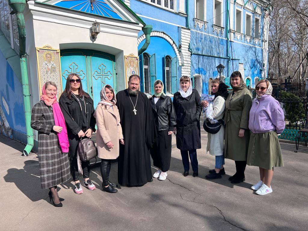 Посещение сотрудниками отдела исполнения наказания Николо-Архангельского храма