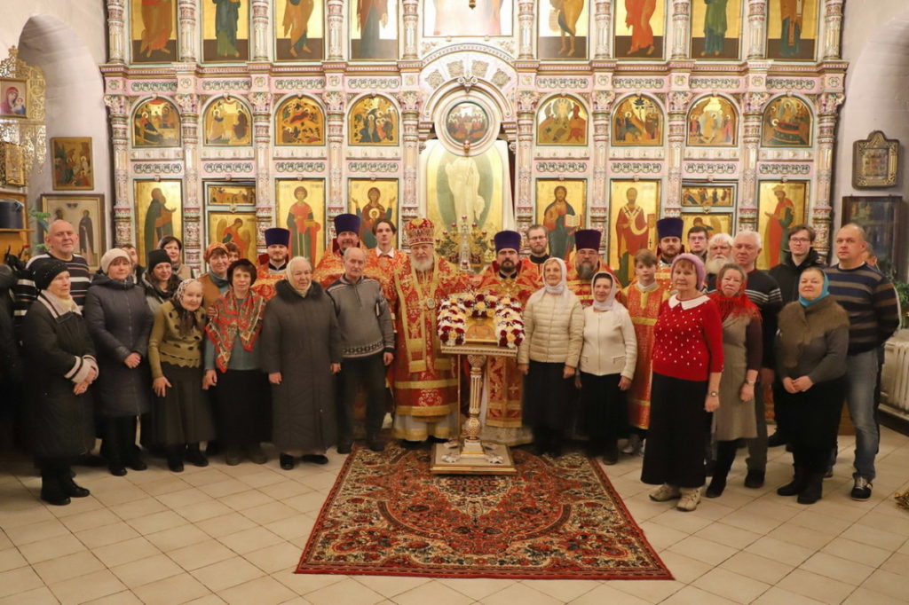 День памяти священномученика Василия Холмогорова в Полтево