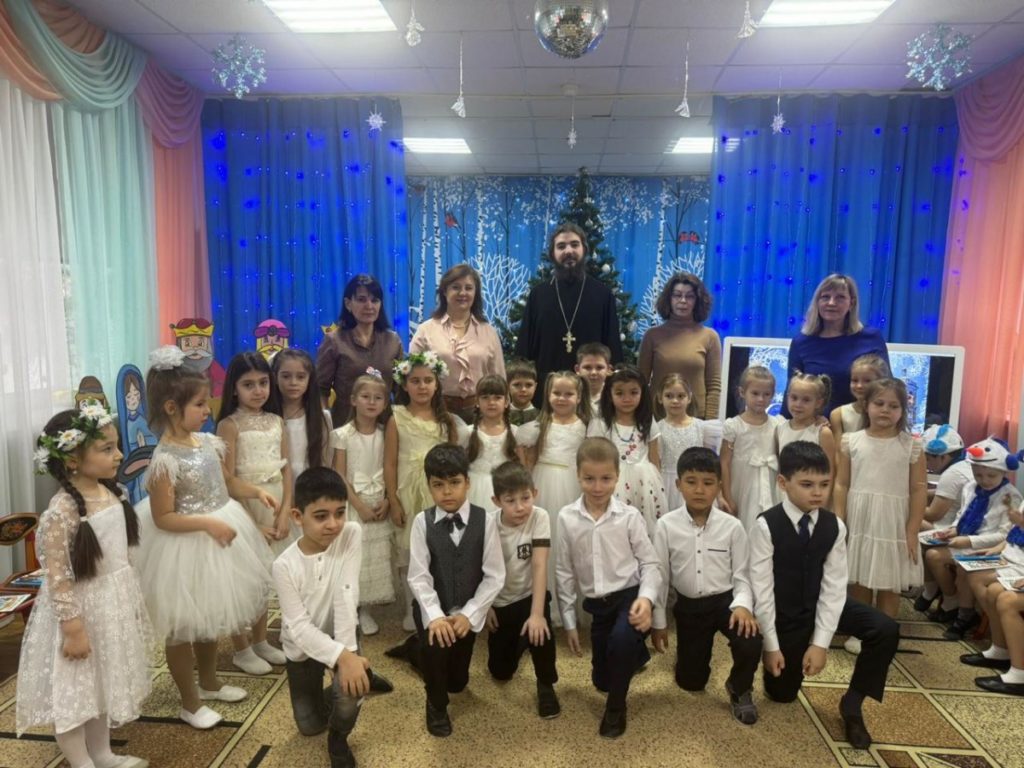 Рождественский концерт в Детском саду №12 «Берёзка» в Реутове