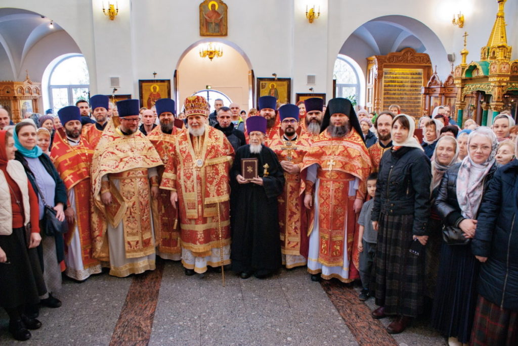 Архиерейское богослужение в Казанском храме г. Реутов