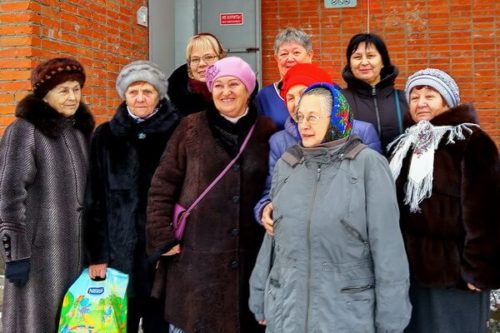 Поездка в Дом престарелых в Бояркино