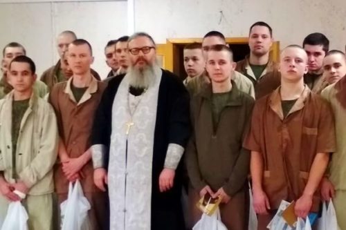 Поздравление моряков в Военно-морском госпитале в Купавне