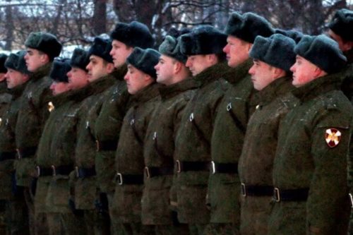 Благословение на зимние учения