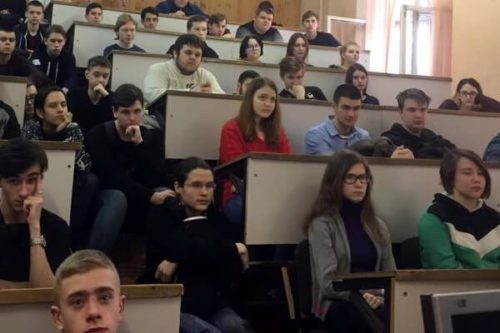 Беседа со студентами балашихинского колледжа