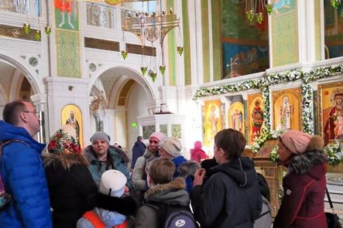 Паломничество кучинской воскресной школы в Сретенский монастырь