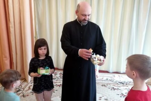 Беседа в детском саде в Саввино