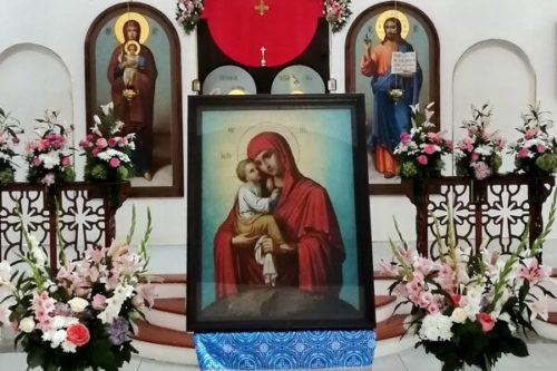 Престольный праздник в Почаевском храме