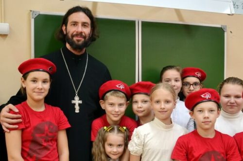 Встреча с юнармейцами в Железнодорожном