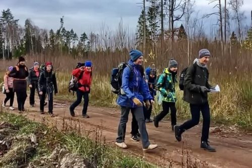 Туристический поход по Озерскому лесопарку