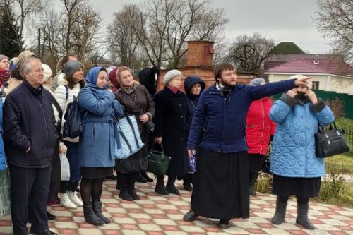 Трубецкие паломники в Серпухове