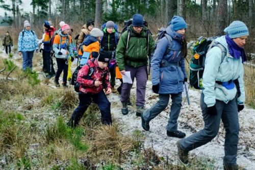 Звёздный поход «Пехорки» по Озерному лесопарку