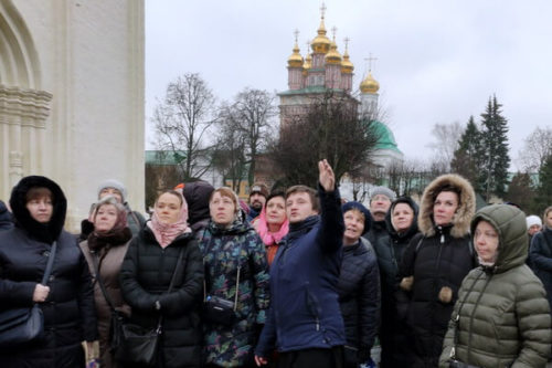 Паломничество прихожан Богородицерождественского храма в Сергиев Посад