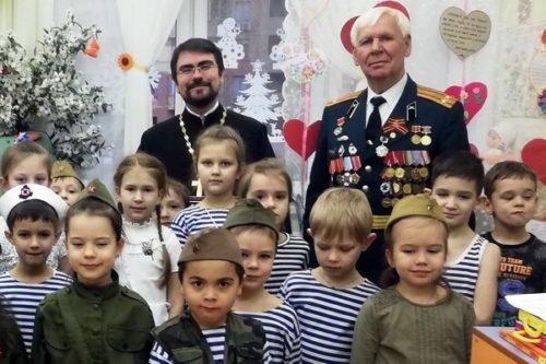Эстафета памяти в детском саду в Реутове