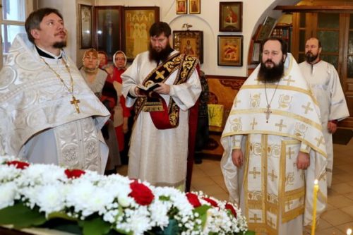 День памяти сщмч. Василия Холмогорова в Полтево