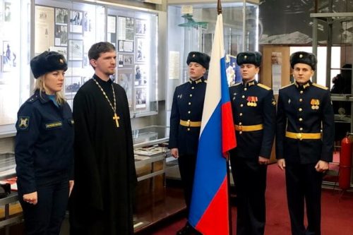 Присяга в музее ПВО в Заре