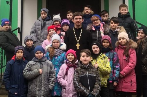 Урок ОПК в Саввинском храме в Заре