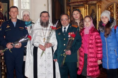 День памяти воинов в Саввино