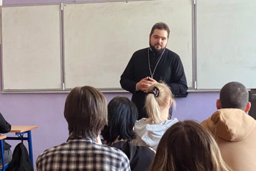 Беседы со студентами в Балашихе