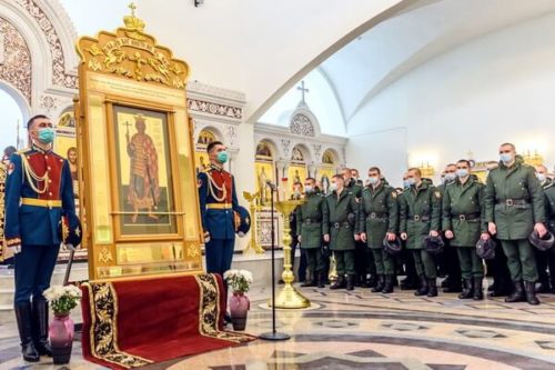 Праздничный молебен в Князь-Владимирском храме