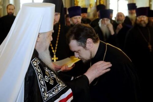 Награждение в Новодевичьем монастыре
